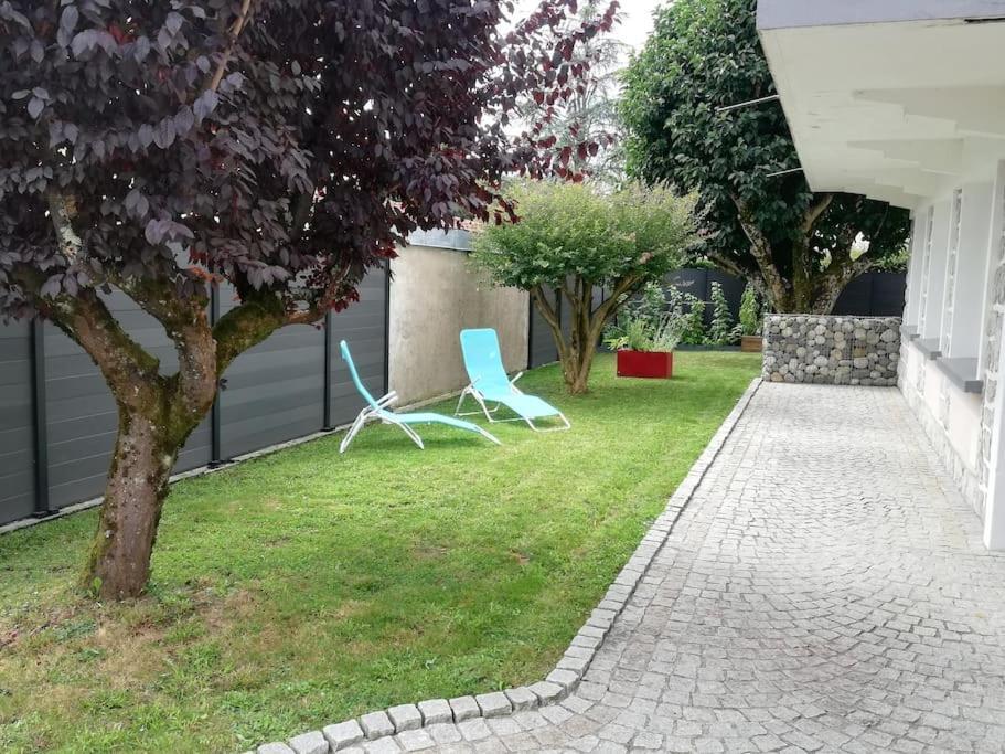 Appartement Dans Villa Pau Bagian luar foto